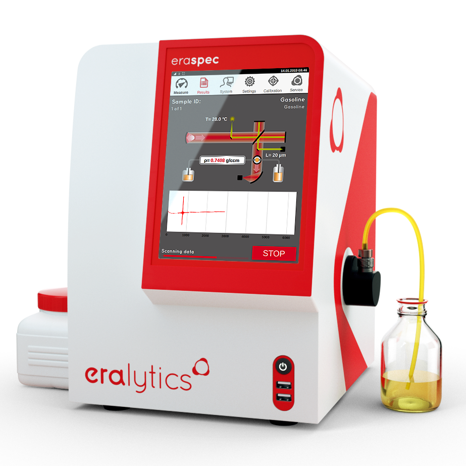 ERASPEC – analizzatore combustibili NIR MID – FTIR